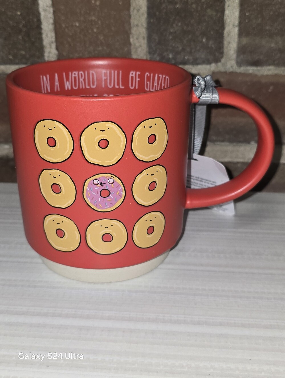 Hallmark Coffee Mug  “In A World Of Glazed Be The Sprinkles” NEW w/Tag